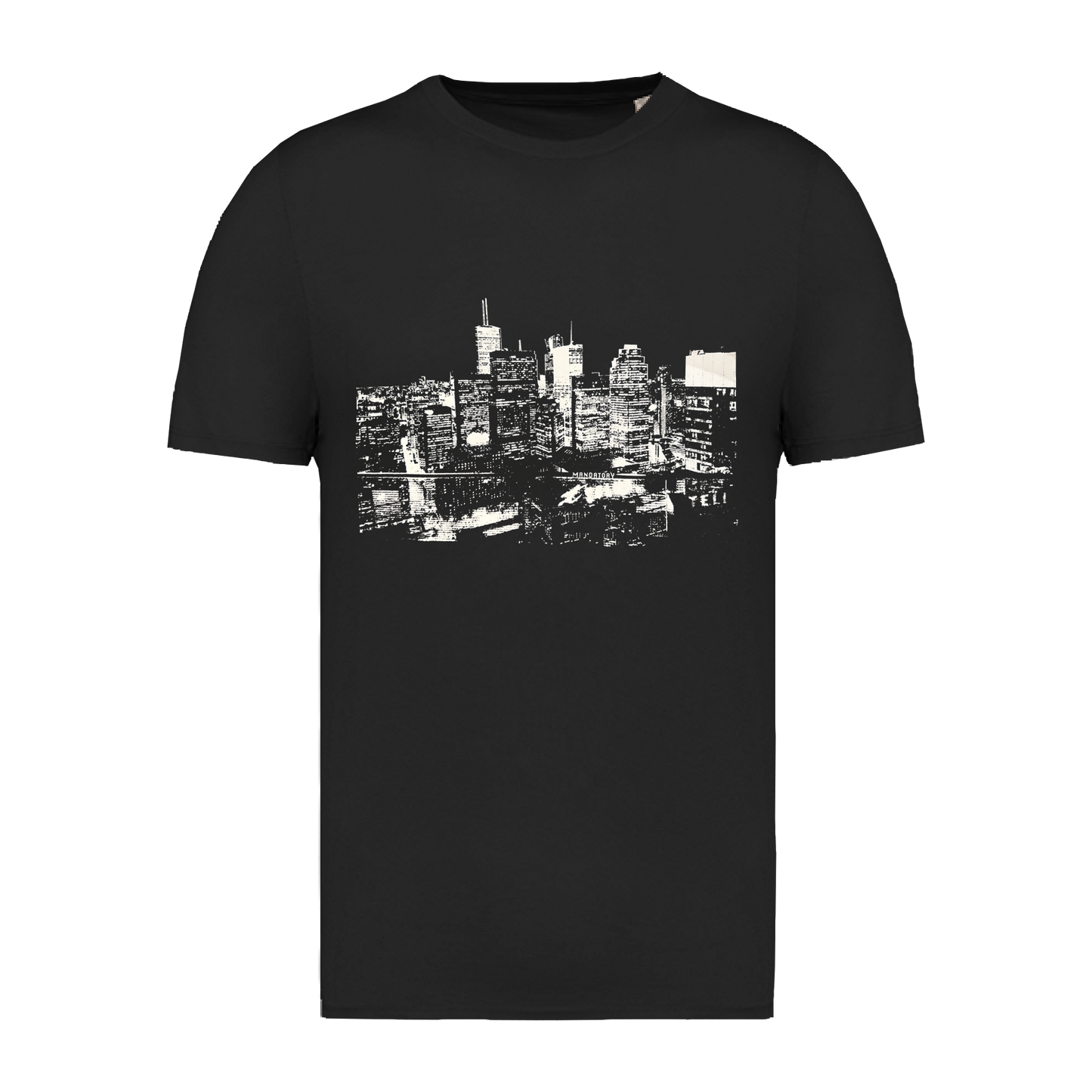 skyline_shadow_black Tee
